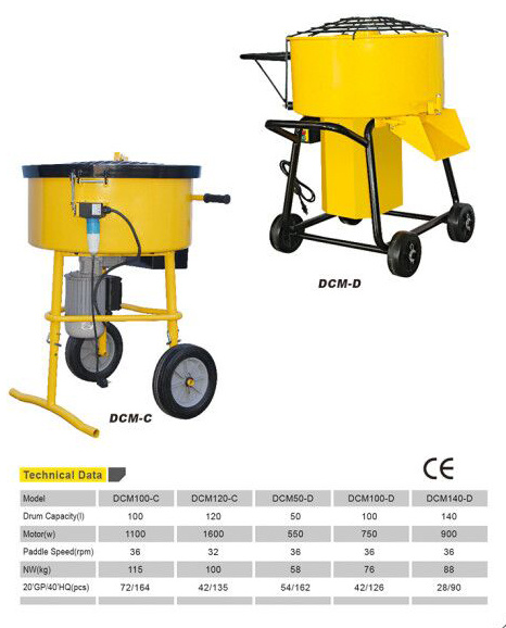 Het bevestigende Werken van Structuurmini concrete mixer machine silent 4