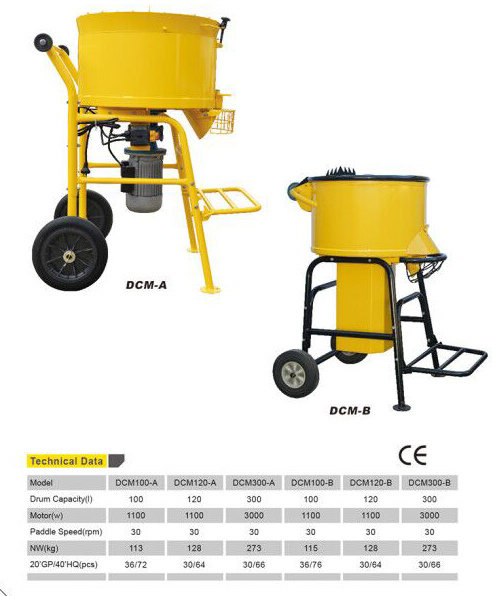 Het bevestigende Werken van Structuurmini concrete mixer machine silent 3