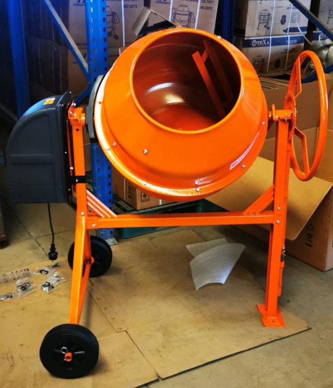 Gele Kleur die Concrete Mixer ISO9001 Mini Concrete Mixer bouwen 2