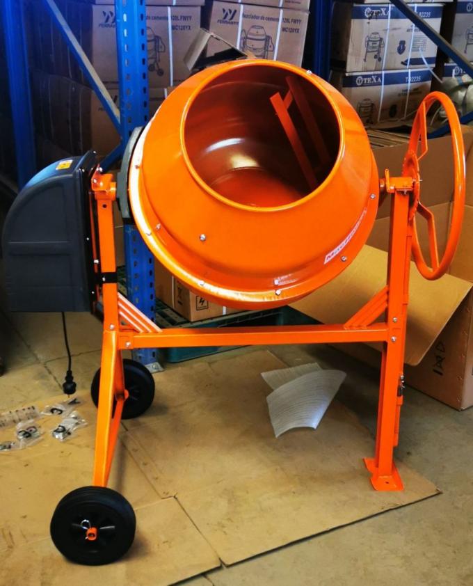Natte de Concrete Halfdroge Mixermachine 6.5HP van het Bouwcement 1