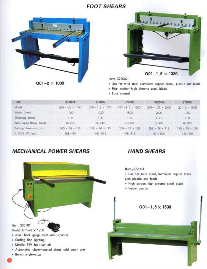 Van de de Handscheerbeurt van de voetcontrole van de de Snijmachinevoet de Scheerbeurtmachine voor Vloeistaal 0