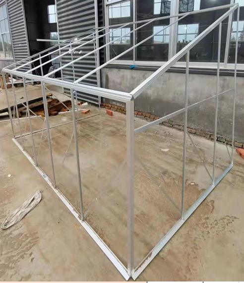 4ft Muur zette de Groene Huis gemakkelijk Geassembleerd Serre van het Hobbyhuis op 3
