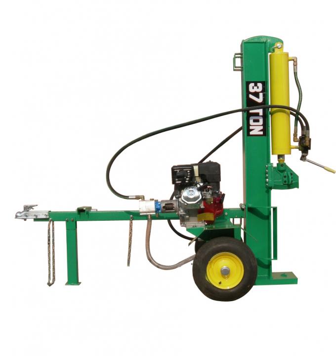 De elektrische Benzine Houten Chipper Splitser van het Hoge Precisie Verticale Handlogboek 1