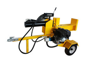 Horizontale Benzine Houten Chipper 50 Ton Horizontal Wood Splitter 0