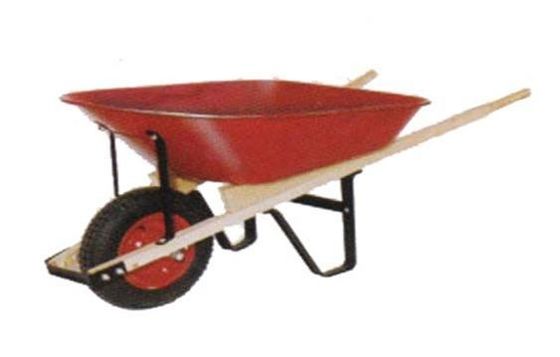 Ce-CertificatietuinWerktuigmachines 0.6mm 5 Kubieke voet-de Kruiwagen van het Staalwiel