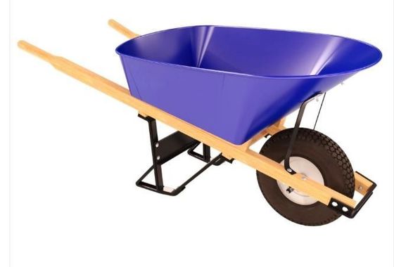 540mm de Hulpmiddelen 150kg van de Tuinkar 6 Kubieke voet-Kruiwagen met Staalkader