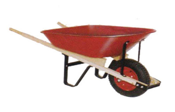 540mm de Hulpmiddelen 150kg van de Tuinkar 6 Kubieke voet-Kruiwagen met Staalkader