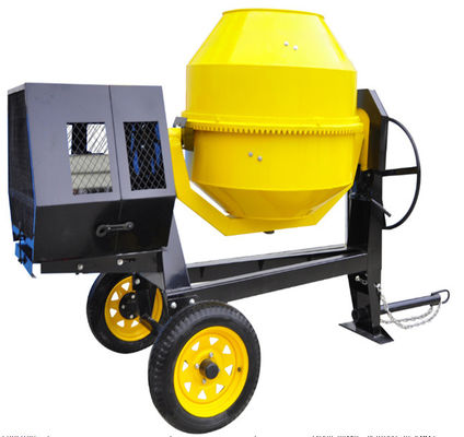 Cilindertype Mixer Met gas van het de Mixer de Halfdroge 350L Cement van het Benzinecement