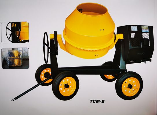 Machine 1.0mm van de bouw Elektrische Concrete Mixer Middelgrote Concrete Mixer
