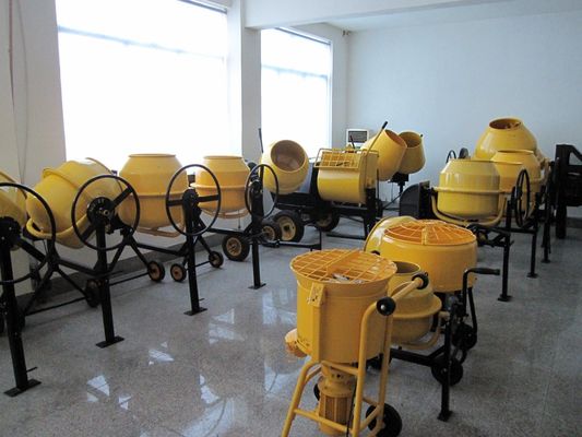 Rotortype Elektrische Concrete Mixermachine 650W met Trommelmond