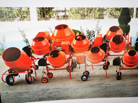 Ce-van de het Gasmotor van Certificaatmini concrete mixer machine roll het Cementmixer