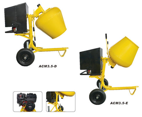 Ce-Oranje Elektrische het Cementmixer van de Certificatie150l Cementmixer