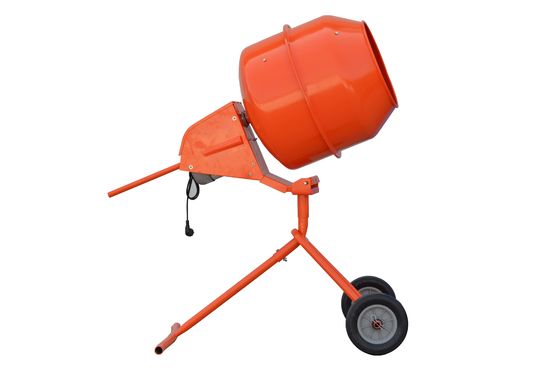 Ce-Oranje Elektrische het Cementmixer van de Certificatie150l Cementmixer