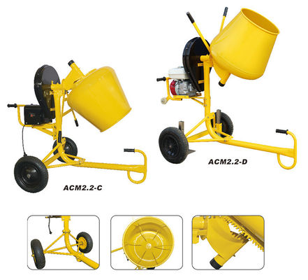 650W Mini Concrete Mixer Machine Light-Gewicht met Mini Pump