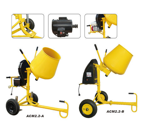 650W Mini Concrete Mixer Machine Light-Gewicht met Mini Pump