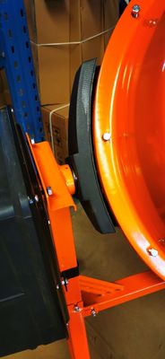 Gele Kleur die Concrete Mixer ISO9001 Mini Concrete Mixer bouwen