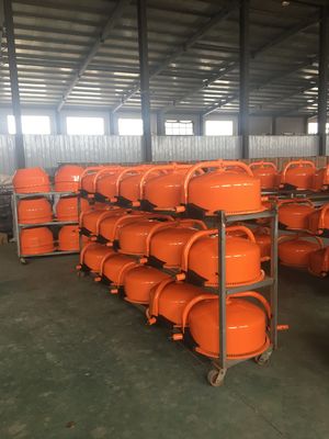 Het tribunetype Draagbaar Mini Concrete Mixer 140L GS keurde Twee Wielen goed