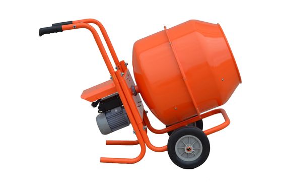 140L Mini Cement Mixer Two Wheels-de Machine Bevestigende Structuur van de Cementmixer
