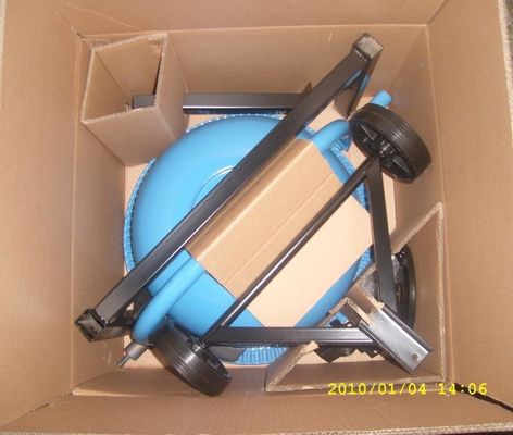 140L Mini Cement Mixer Two Wheels-de Machine Bevestigende Structuur van de Cementmixer