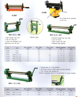 De halfautomatische van de de Snijmachineiso Rol van de Handscheerbeurt Buigende Machine
