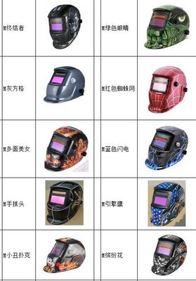 De Helm van het het Maskerlassen van elektricienprinted solar protective