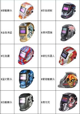 De Helm van het het Maskerlassen van elektricienprinted solar protective