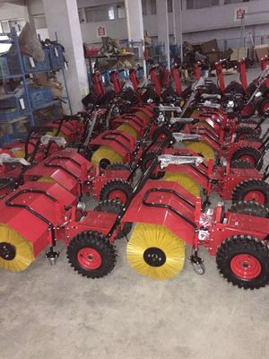 6.5HP de Gang van de de Borstelveger van de sneeuwmacht achter de Hoge Flexibiliteit van de Terugslagaanzet