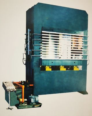 Stevige van de de Persmachine van de Structuurhoutbewerking Hydraulische Hete de Persmachine