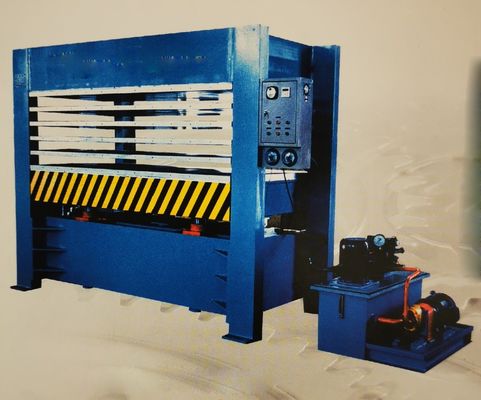 Stevige van de de Persmachine van de Structuurhoutbewerking Hydraulische Hete de Persmachine