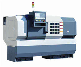 Vlak Bed 400mm Cnc Metaal Draaiende Draaibank Horizontale ISO 9001 Hardway