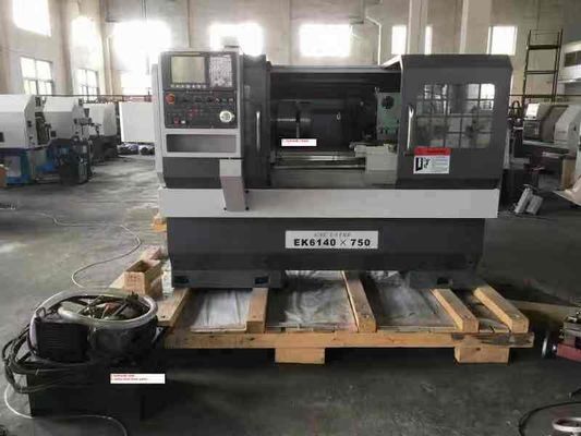 Vlak Bed 400mm Cnc Metaal Draaiende Draaibank Horizontale ISO 9001 Hardway
