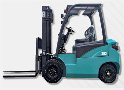 Bouwproject magazijnbouw en vervoer Elektrische vorkheftruck