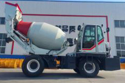 Cementen/betonmengtruck